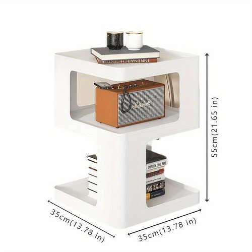 サイドテーブル テーブル S字ラック ナイトテーブル 耐水 オープン