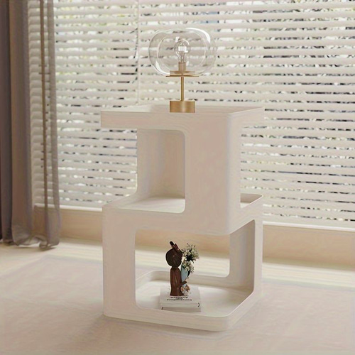 サイドテーブル テーブル S字ラック ナイトテーブル 耐水 オープン