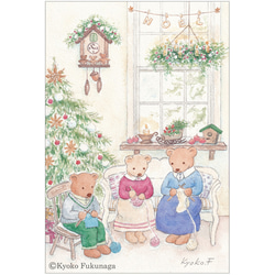 ポストカード　お好きな4枚セット〔No.56 クリスマスに向けて〕 3枚目の画像