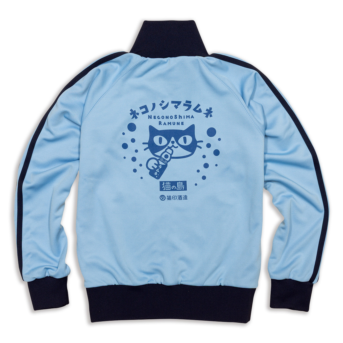 SCOPYネコ ジャージ「猫の島ラムネ」 ソライロ×コンイロ