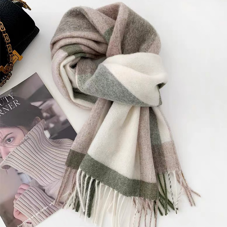 防寒マフラー、男女兼用、ペアルック、プレゼント