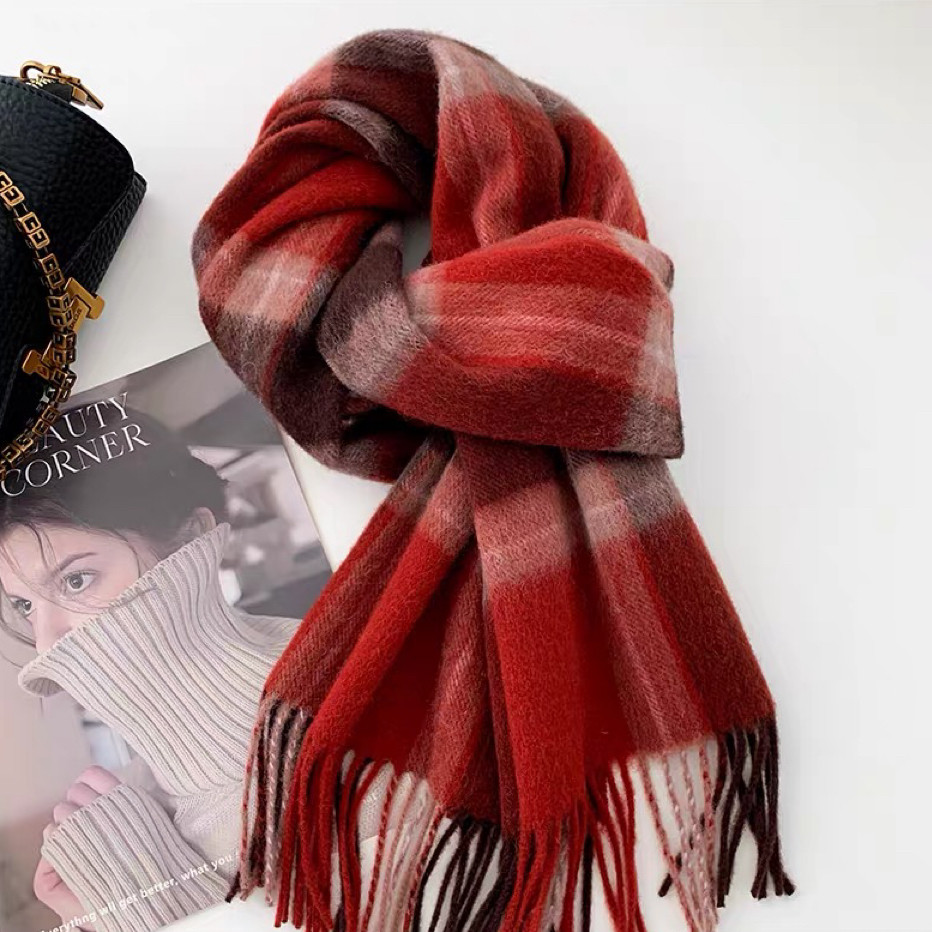 防寒マフラー、男女兼用、ペアルック、プレゼント