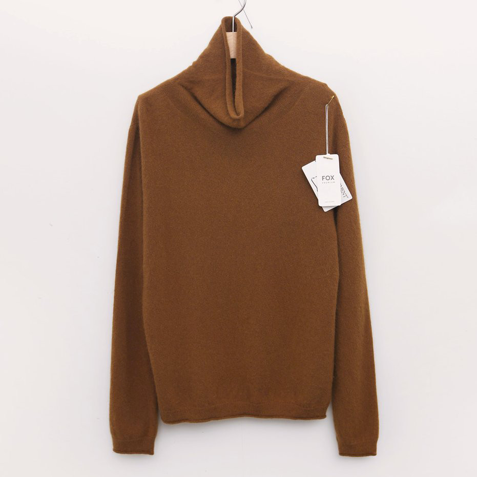 ラクーンウール 可愛いロールネック レディース トップス 秋冬 新作/T132H006