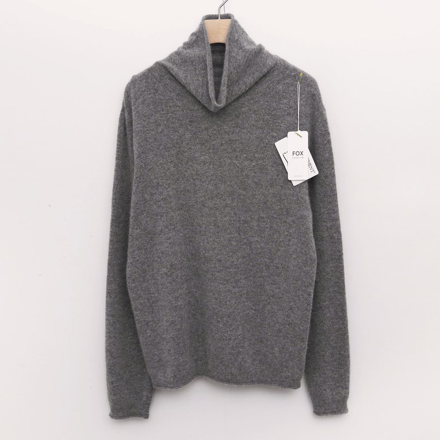 ラクーンウール 可愛いロールネック レディース トップス 秋冬 新作/T132H006