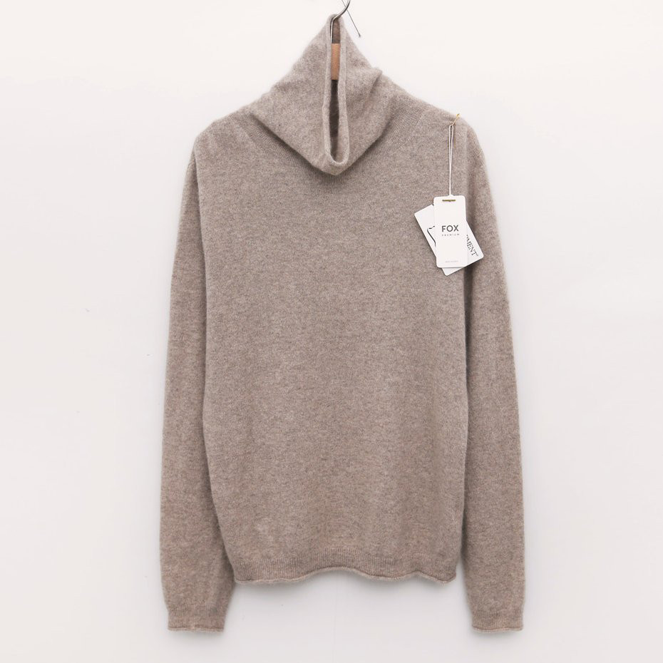 ラクーンウール 可愛いロールネック レディース トップス 秋冬 新作/T132H006