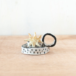 チンアナゴ・ニシキアナゴ (刺繍ブローチ・ピンバッジ) ブローチ