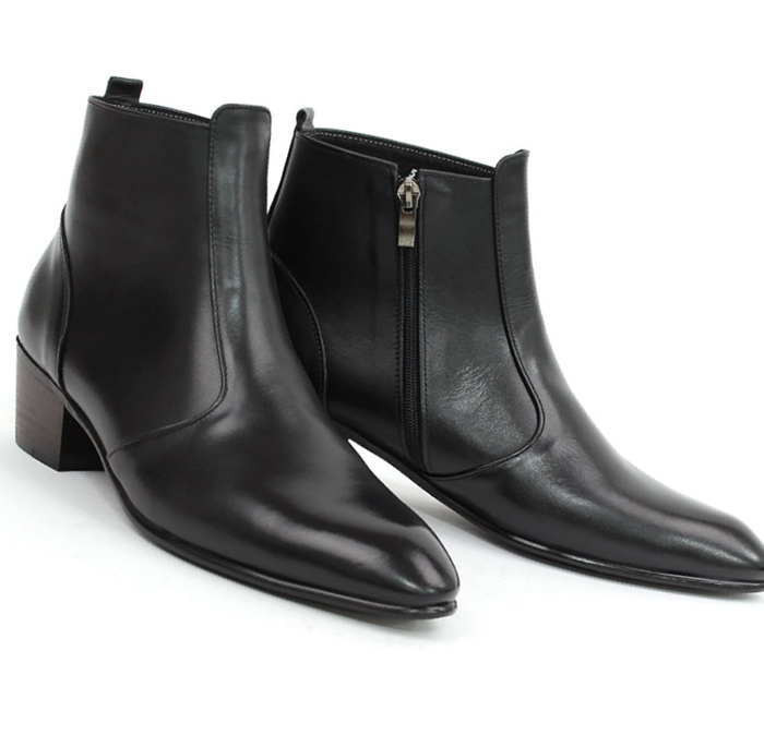 スタイルアップ ショートブーツ レザーブーツ 本革ブーツ メンズブーツ 本革 オーダーシューズ 靴ohdb