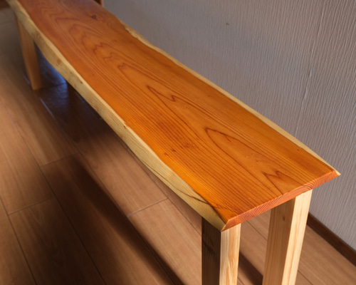 1点物】イチイの一枚板ローテーブル｜天然木ハンドメイド家具 ロー