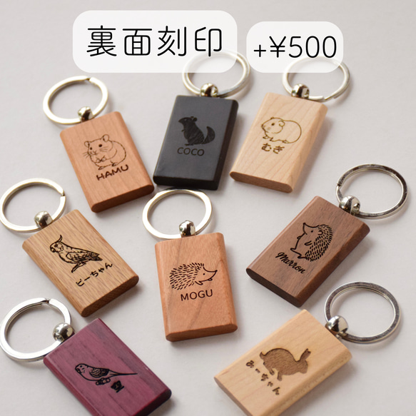 動物 ペット うちの子ナンバープレート キーホルダー 2枚目の画像