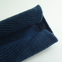 翻領針織衫（鐵海軍藍） 第5張的照片