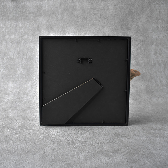 【和モダン 2WAY フラワーフレーム】「静謐」｜水引×流木×着物リメイク｜開店祝い・贈り物 12枚目の画像