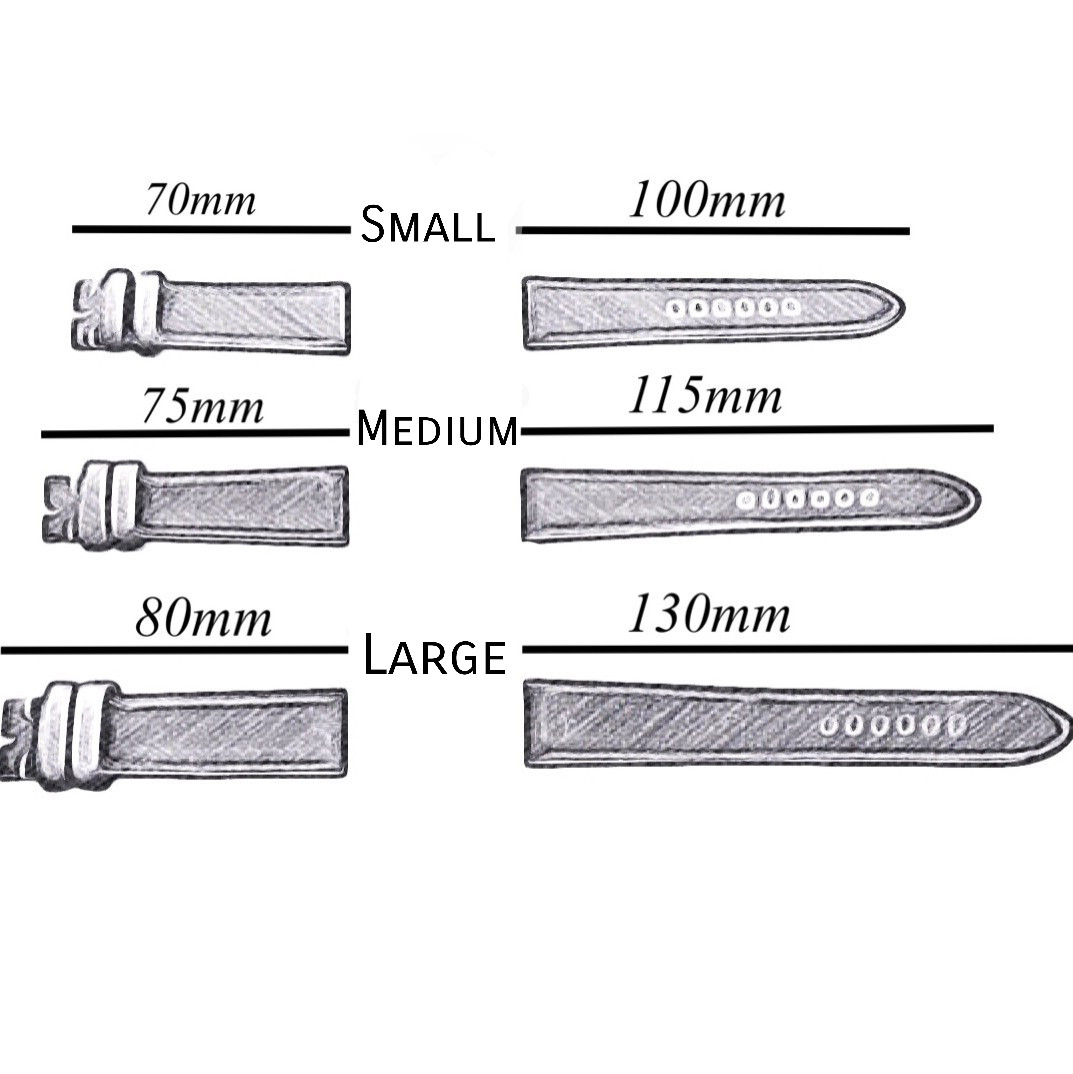 ヌバック レザー　ベージュ｜クラシック ステッチ 時計ベルト｜サイズ 糸色 カスタマイズ対応｜受注制作