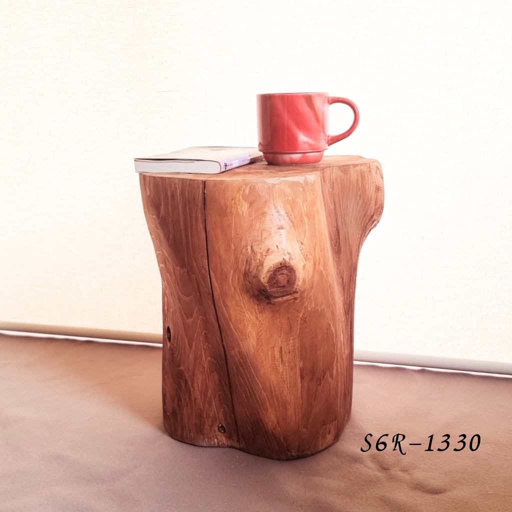 【セール品】ナチュラルウッドのテーブル・スツール エイジング塗装 7,125円