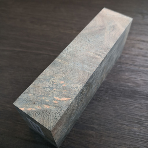 スタビライズドウッド黒/花梨/瘤杢/ハンドル材 【S-HND10】 木材・板