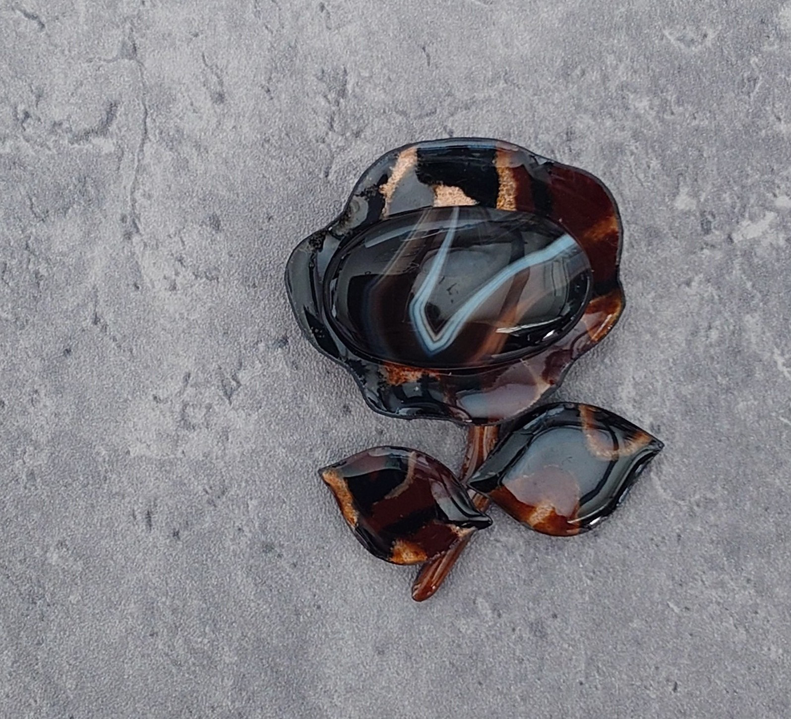 バンデッドアゲートの花