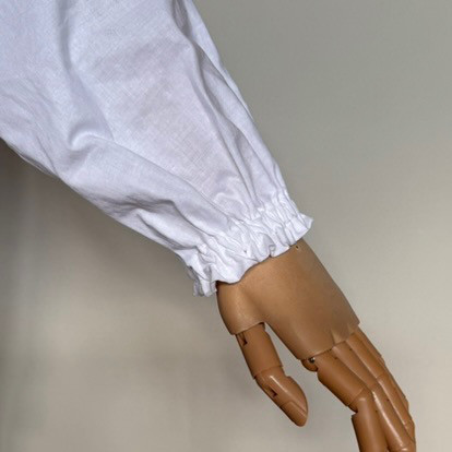 コットンフリルシャツ注製作