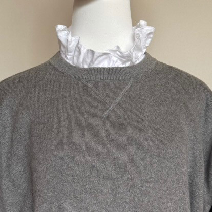 コットンフリルシャツ注製作