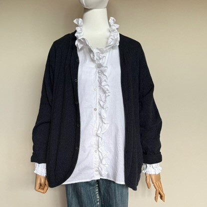 コットンフリルシャツ注製作