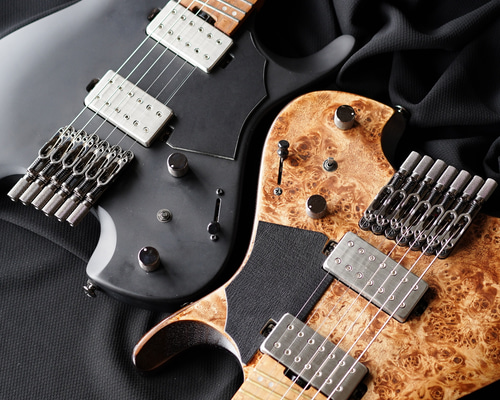 Ibanez Q レザー ピックガード Q52 QX52 QX527 ヘッドレスギター