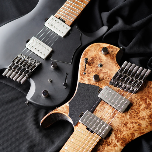 Ibanez Q レザー ピックガード Q52 QX52 QX527 ヘッドレスギター