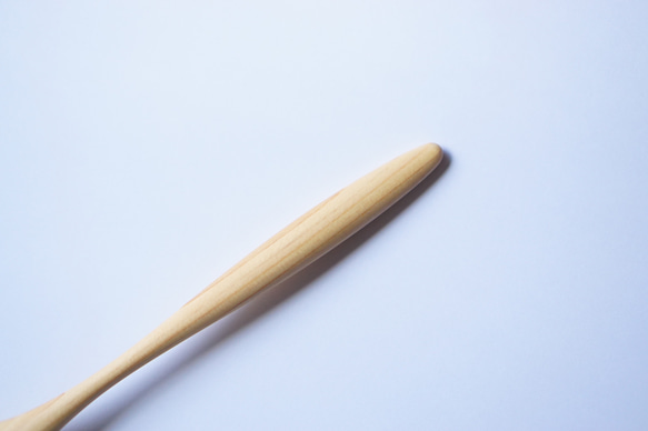 木製甜點湯匙（檜木）A002-1 第8張的照片