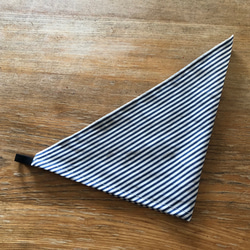 キッズエプロン　子どもエプロン　1人で着れる　130 ストライプ　男の子エプロン　エプロン子供　女の子エプロン 6枚目の画像