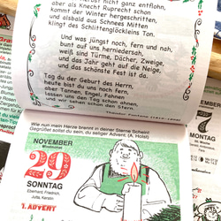 【ドイツ 日めくりカレンダー2026】30枚 /お試し、少量欲しい方へ/ ペチュケおじさんのガーデニング 6枚目の画像