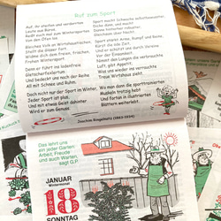 【ドイツ 日めくりカレンダー2026】30枚 /お試し、少量欲しい方へ/ ペチュケおじさんのガーデニング 9枚目の画像