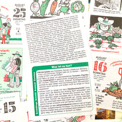 【ドイツ 日めくりカレンダー2026】30枚 /お試し、少量欲しい方へ/ ペチュケおじさんのガーデニング 2枚目の画像