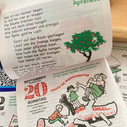 【ドイツ 日めくりカレンダー2026】30枚 /お試し、少量欲しい方へ/ ペチュケおじさんのガーデニング 3枚目の画像
