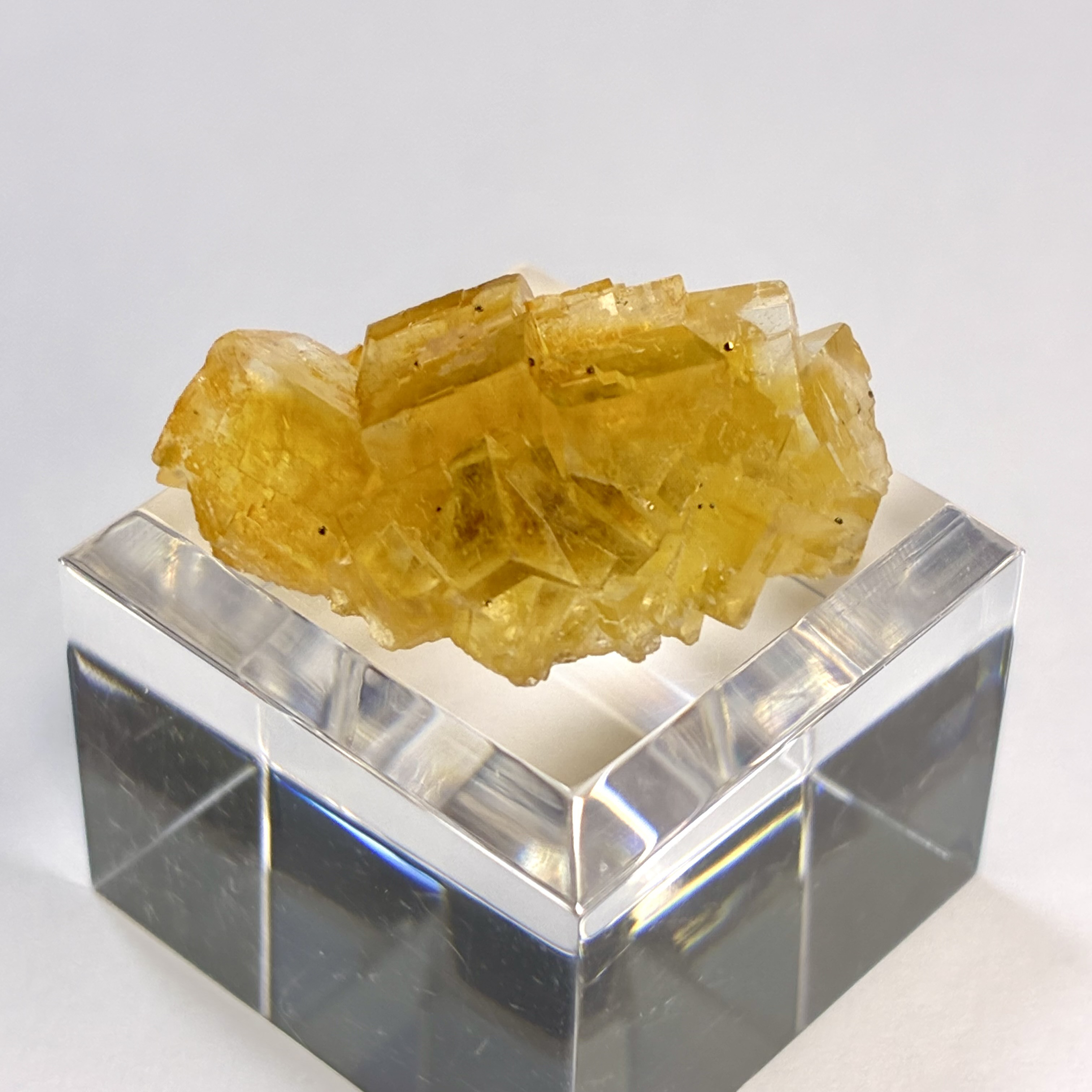 スペイン アストゥリアス モスコナ鉱山産フローライト 【一点物】 原石 鉱物 天然石 (No.1699)