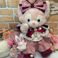 リーナベルS ゴスロリ風 うさぎ ピンクワンピース6点コスチューム 耳