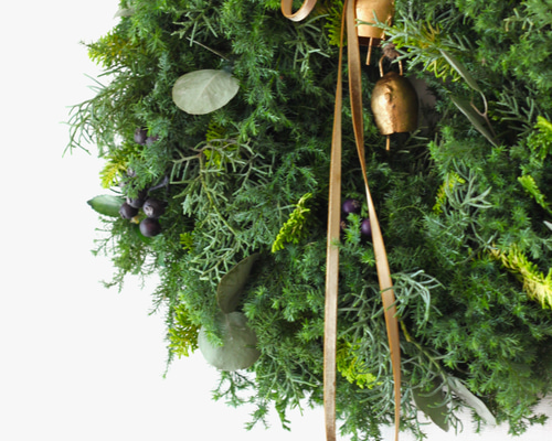 2025新作【Creema限定】40㎝！針葉樹が薫るベルのフレッシュクリスマス