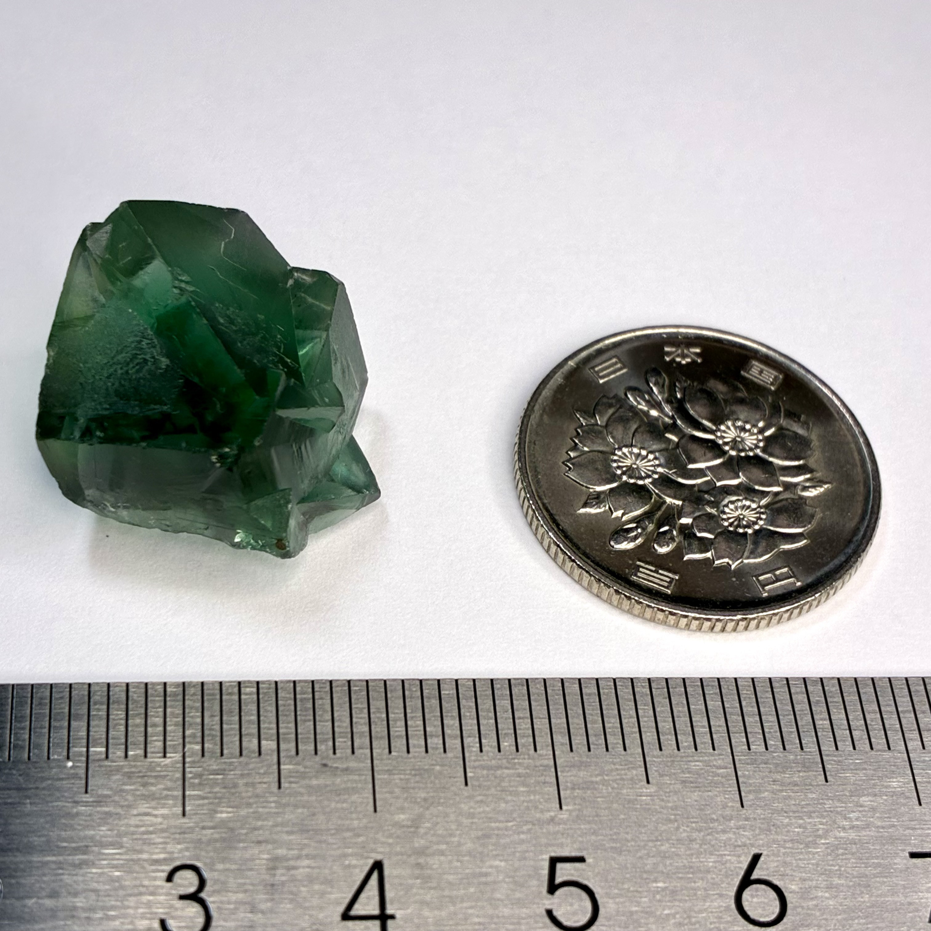 イギリス レディアナベラ鉱山産フローライト 【一点物】 原石 鉱物 天然石 (No.1705)