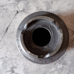 4.5号墨黒鉢310　塊根植物　多肉植物　アガベ　盆栽　植木鉢　作家鉢　鉢皿　沖縄 7枚目の画像