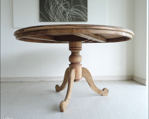 古材　丸テーブル　ダイニングテーブル msw-di230115-05_1.jpg