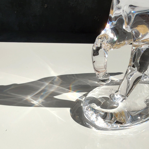 新作【干支うま】2026年縁起の良いユニコーン☆本金箔☆ガラスの置物