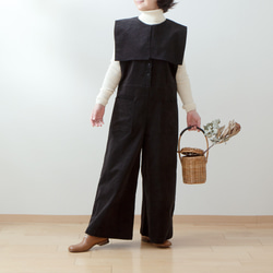 サロペット❤️ワイドオールインワン❤️ハンドメイド♡ドールチャーム レディース オールインワン・サロペット のおすすめ人気通販｜Creema