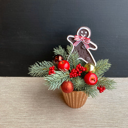 一点物【クリスマス】ヒムロスギとベルのウィンタースワッグ