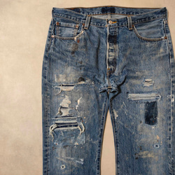 リーバイス　リペア　リメイク　501 162ba420b8bb6bec34a525af5f964b