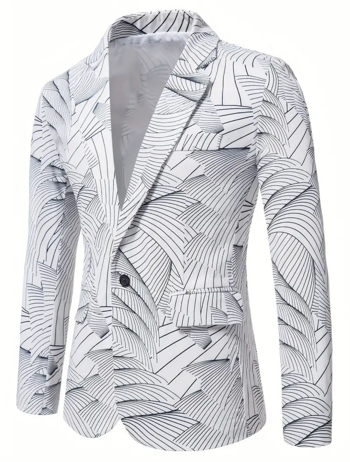 スーツ テーラードジャケット ジャケット 個性的 メンズ ビジネススーツ プリント スーツジャケット コルゲート