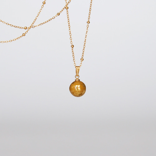 惑星のネックレス「金星」 ネックレス・ペンダント うるしと蒔絵の雑貨