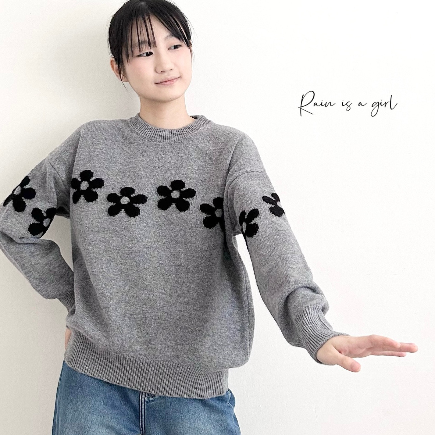 【カシミヤ100％★大人かわいい】中厚・程よい厚さ│カジュアル│通勤・通学│T-231