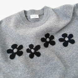 【カシミヤ100％★大人かわいい】中厚・程よい厚さ│カジュアル│通勤・通学│T-231 5枚目の画像