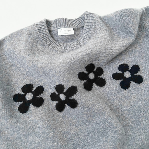 【カシミヤ100％★大人かわいい】中厚・程よい厚さ│カジュアル│通勤・通学│T-231 5枚目の画像