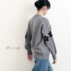 【カシミヤ100％★大人かわいい】中厚・程よい厚さ│カジュアル│通勤・通学│T-231 3枚目の画像