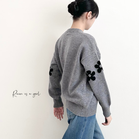 【カシミヤ100％★大人かわいい】中厚・程よい厚さ│カジュアル│通勤・通学│T-231 3枚目の画像