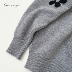 【カシミヤ100％★大人かわいい】中厚・程よい厚さ│カジュアル│通勤・通学│T-231 7枚目の画像