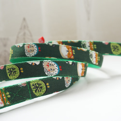 柴犬のがま口（全２色）＊犬用リード（１５／２０ｍｍ幅）　オーダーメイド　子犬　小型犬　中型犬　しばいぬ　和風　和柄 7枚目の画像