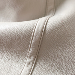 受作｜リバーシブル レザー&ファー ジャケット レディース 2WAYショート 防寒 大人カジュアル  冬 アウター 16枚目の画像